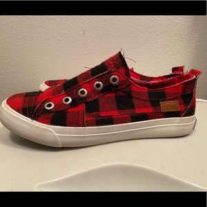 Women's Blowfish Sneakers Buffalo Plaid